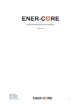 Summary for Investors of Ener-Core PowerStations - October 21, 2016