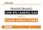 Ener-Core Transforming Landfill Gas To Clean Power eBook